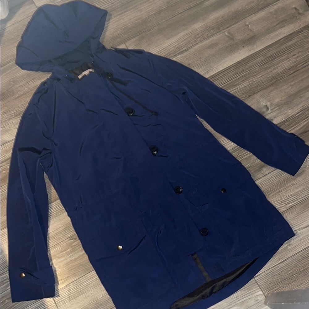 Gap Medium Woman’s Navy Hooded lightweight Jacket